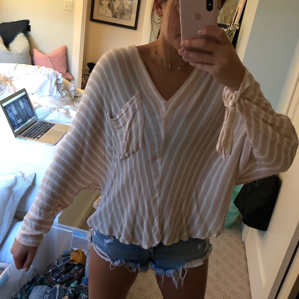Free people long sleeve top